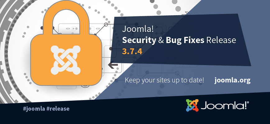 Joomla! 发布v3.7.4版本 Joomla! 发布v3.7.4版本
