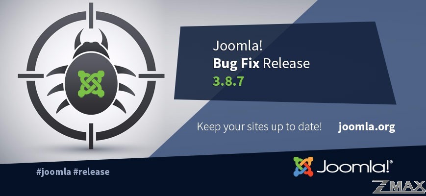 Joomla! 发布v3.8.7